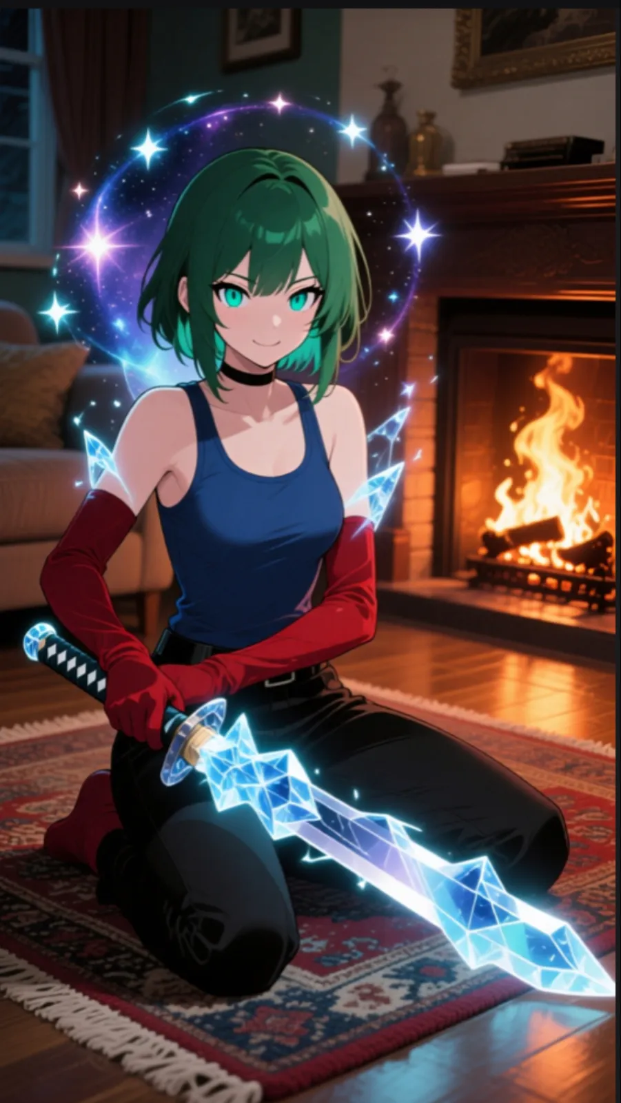 ai character: Freya background