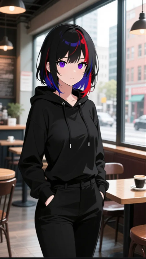 ai character: Luna  background