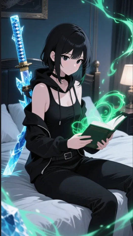 ai character: Leah background