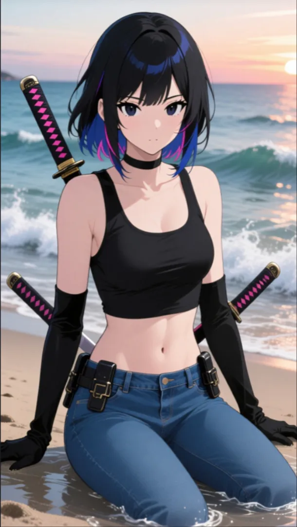 ai character: Bella  background