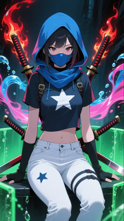 ai character: Zara  background