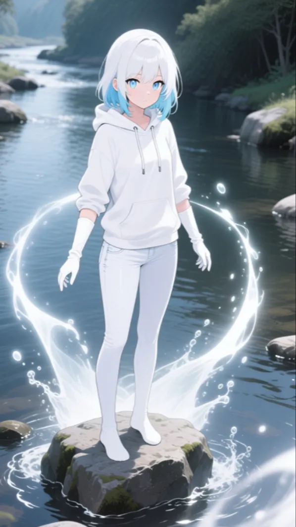 ai character: Aurora ￼ background