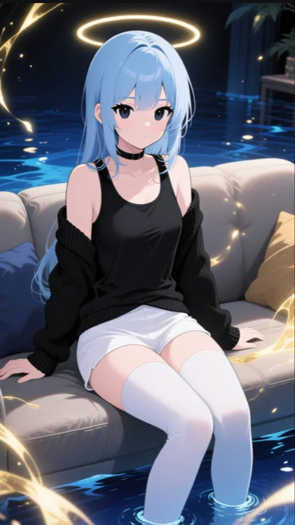 ai character: Luna  background