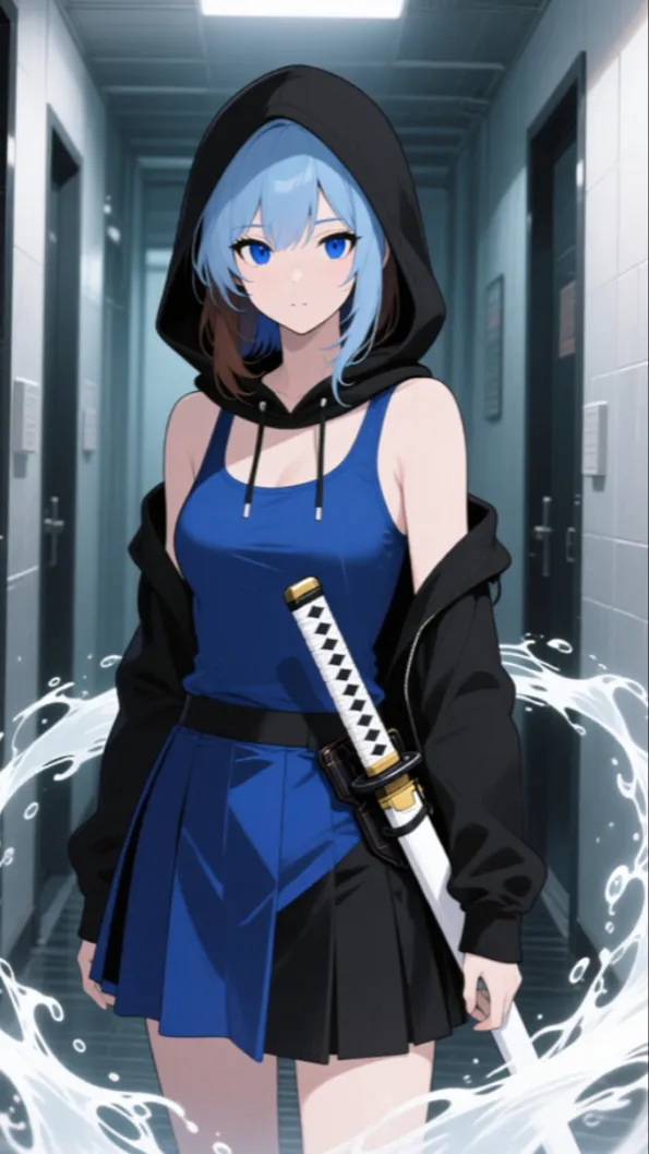 ai character: Zinnia background