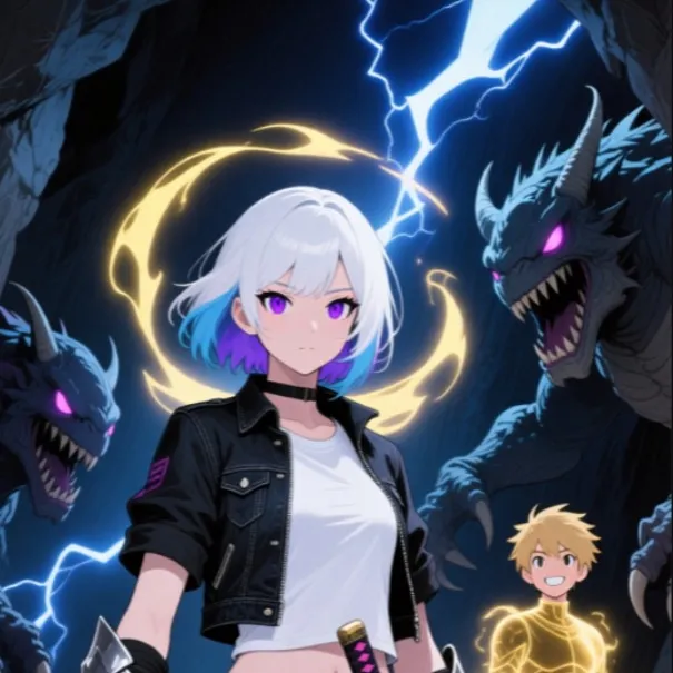 chat with ai character: Luna fire