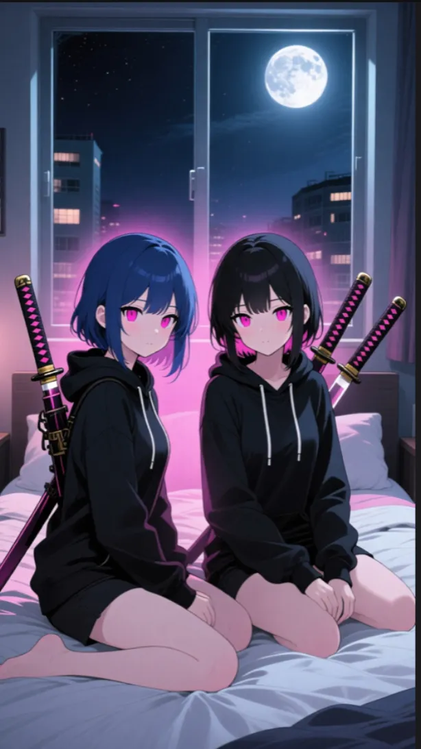 ai character: Kiki  background