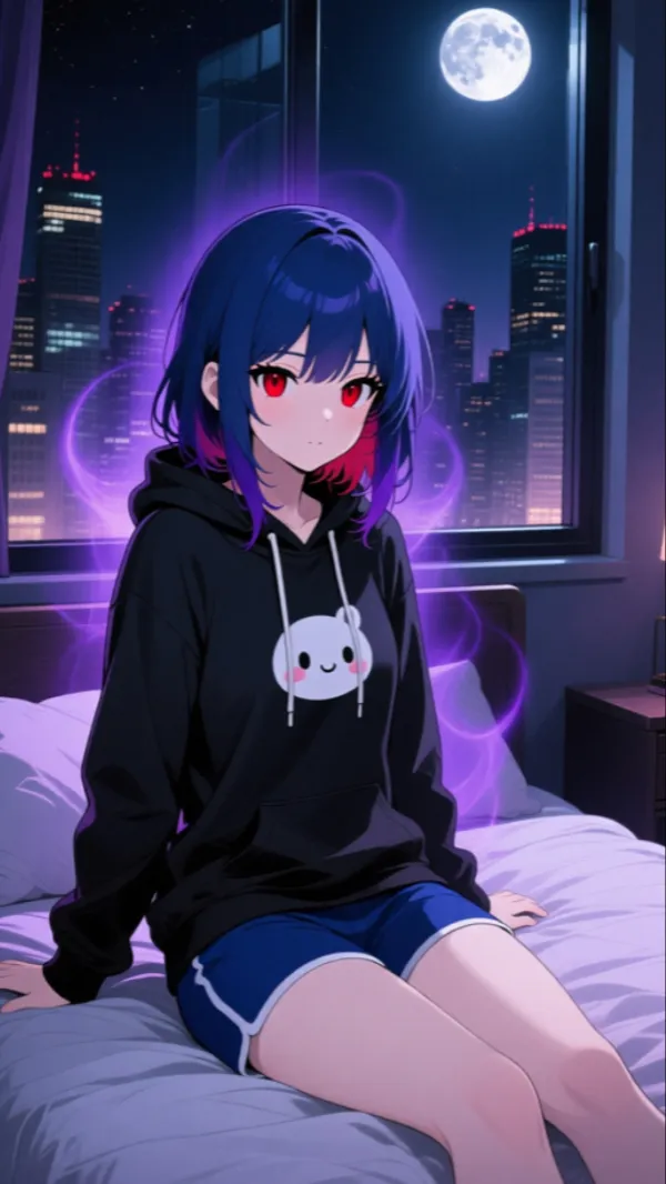 ai character: Kiki  background