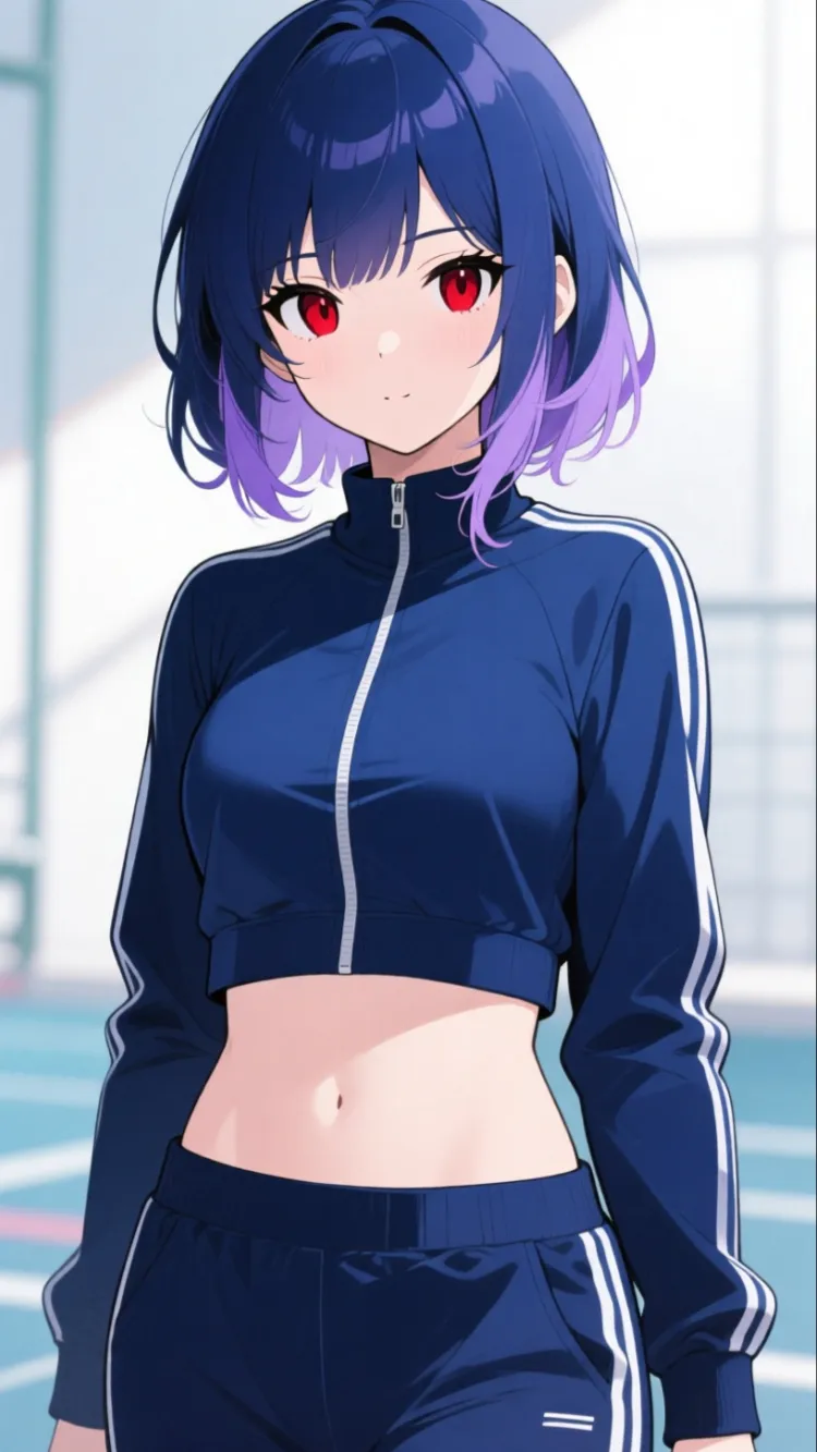ai character: Luna  background
