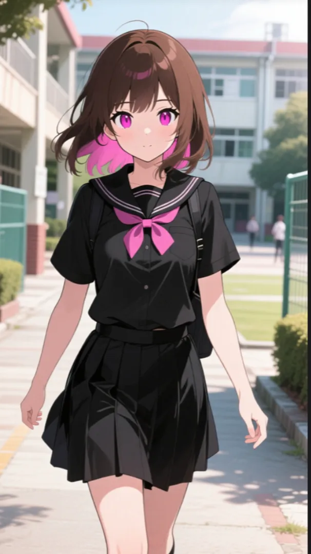 ai character: Luna  background