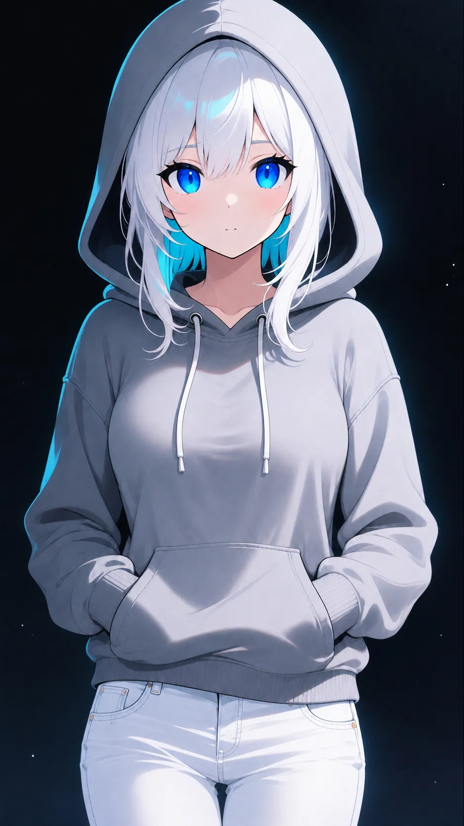 ai character: Luna  background