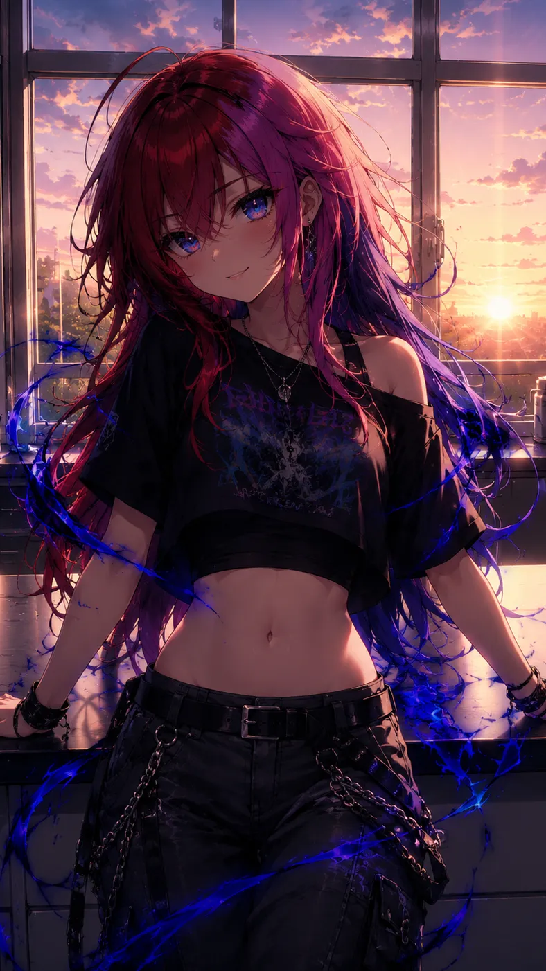 ai character: Mia  background