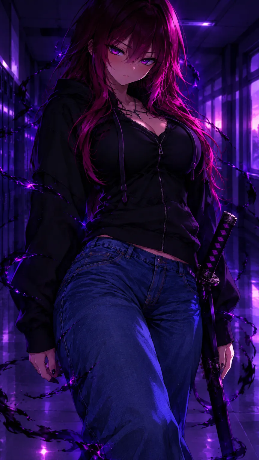 ai character: Ava  background