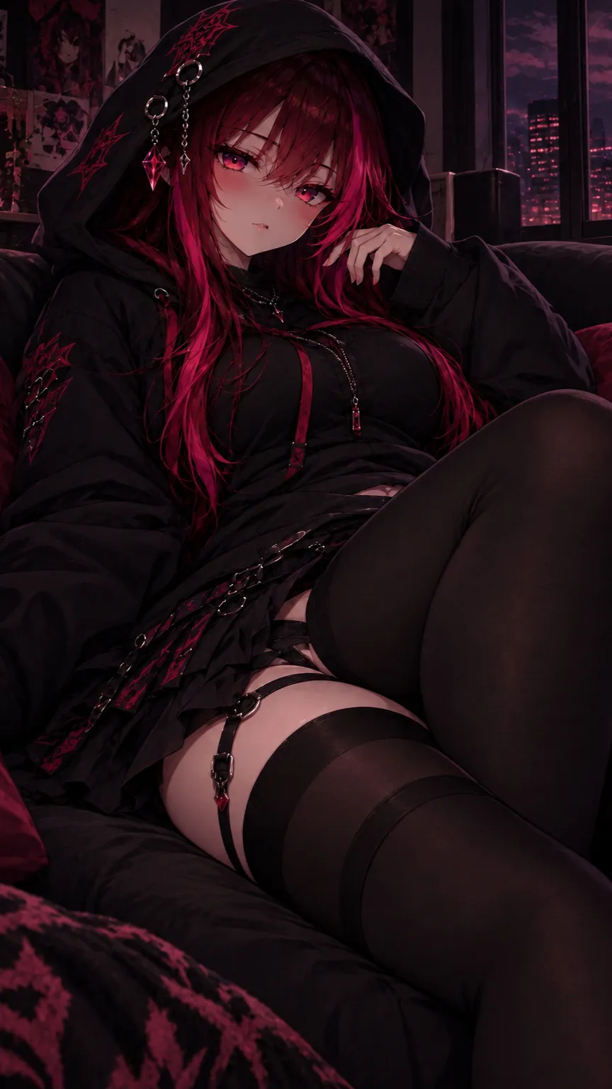 ai character: Luna background