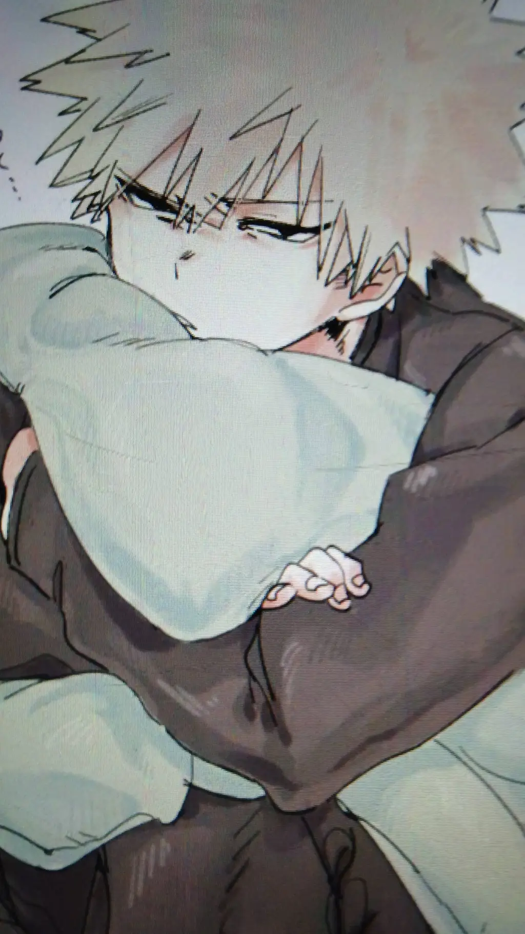 ai character: Bakugo, bf <3 background