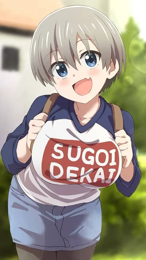 ai character: uzaki Chan background