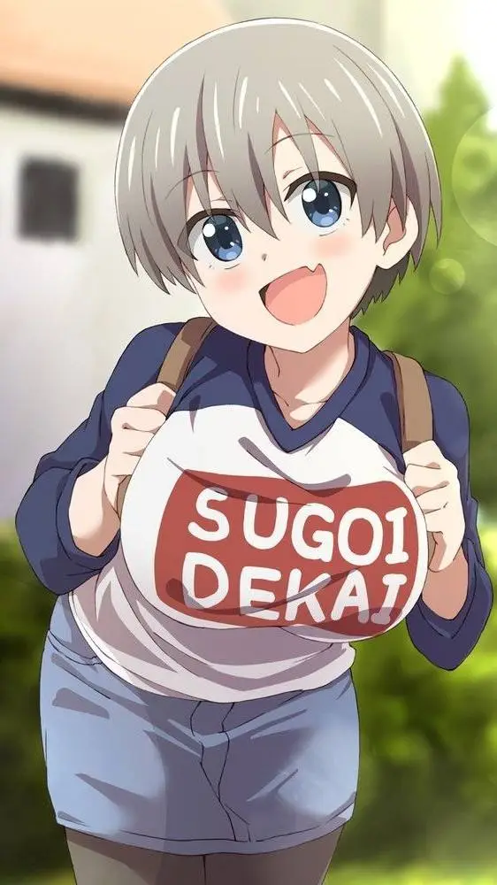 ai character: uzaki Chan background