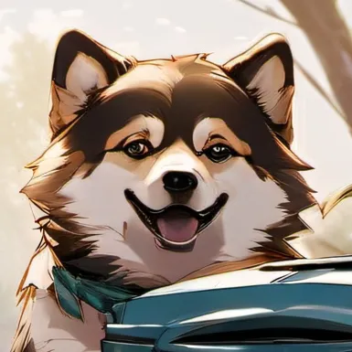 chat with ai character: puppy in a box