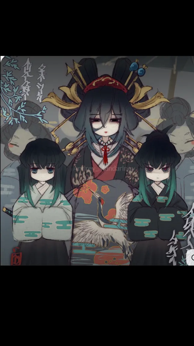 ai character: Tokito twins  background