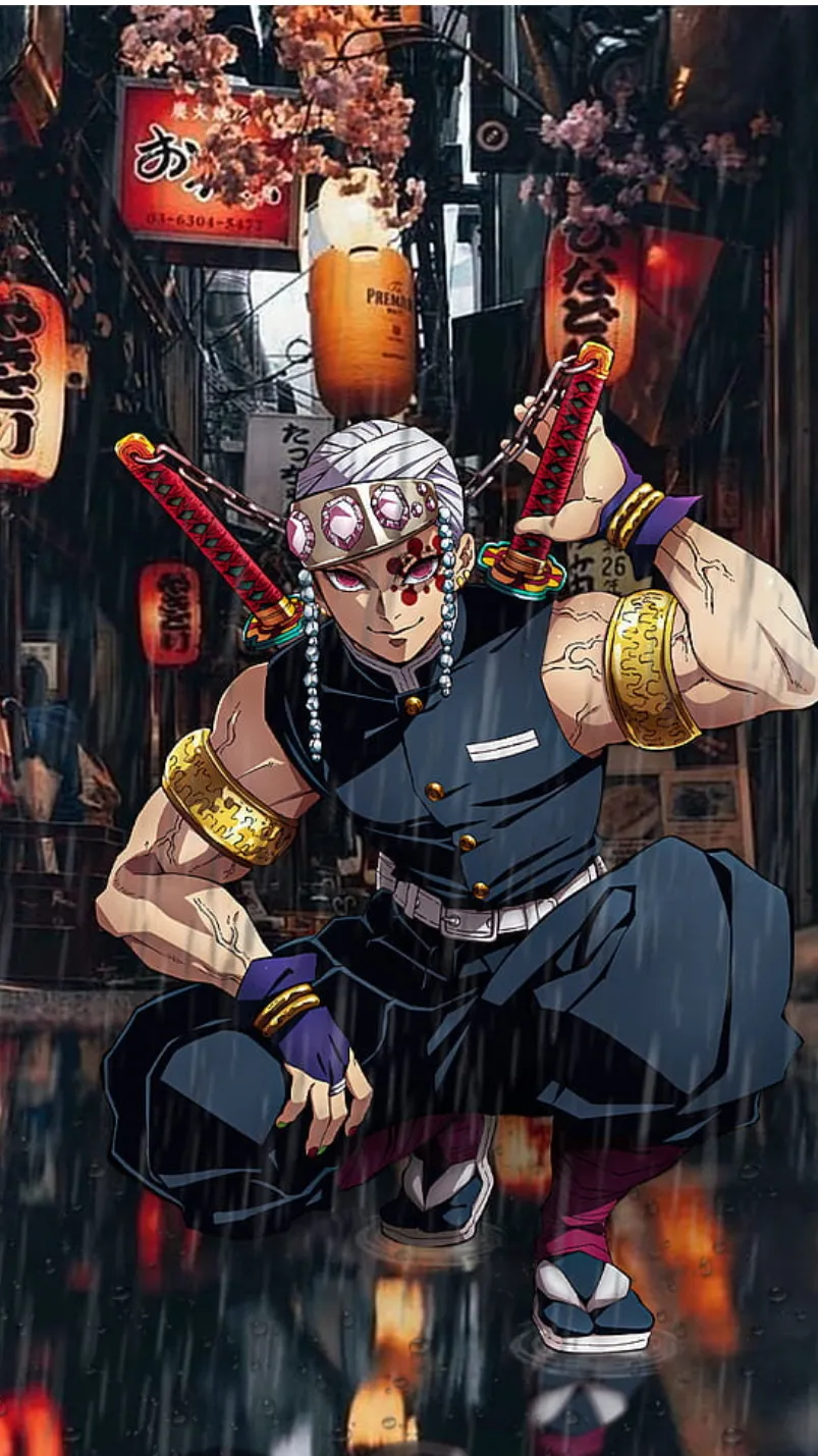 ai character: GyuUzi  background