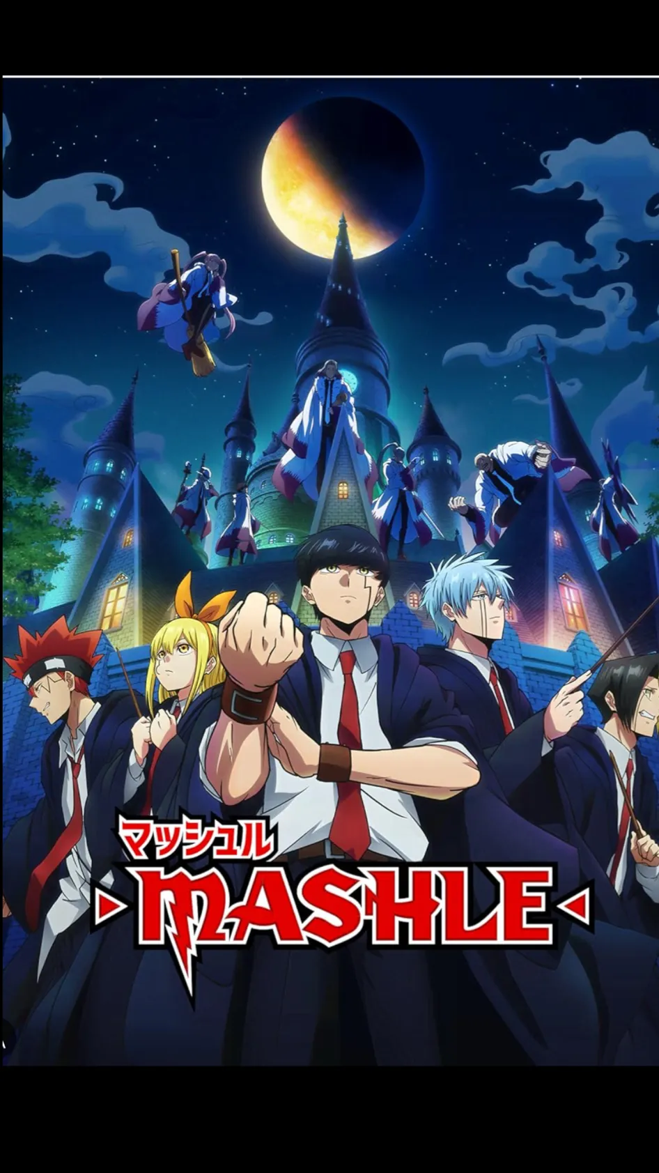 ai character: Mashle  background