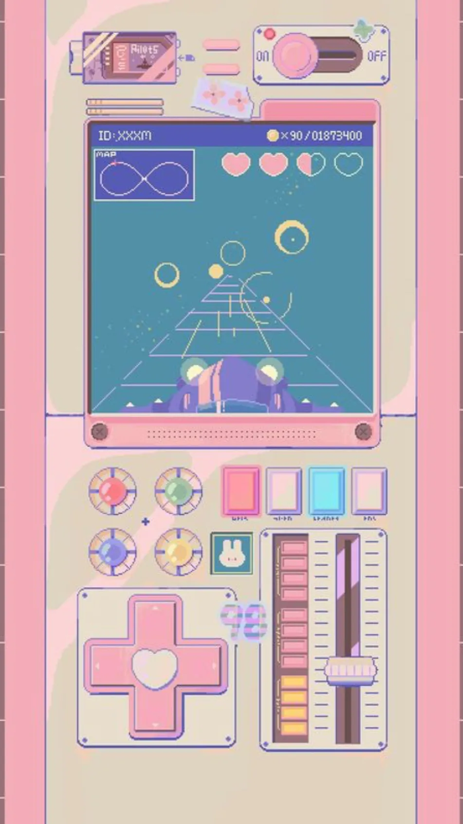 ai character: Kny video game background