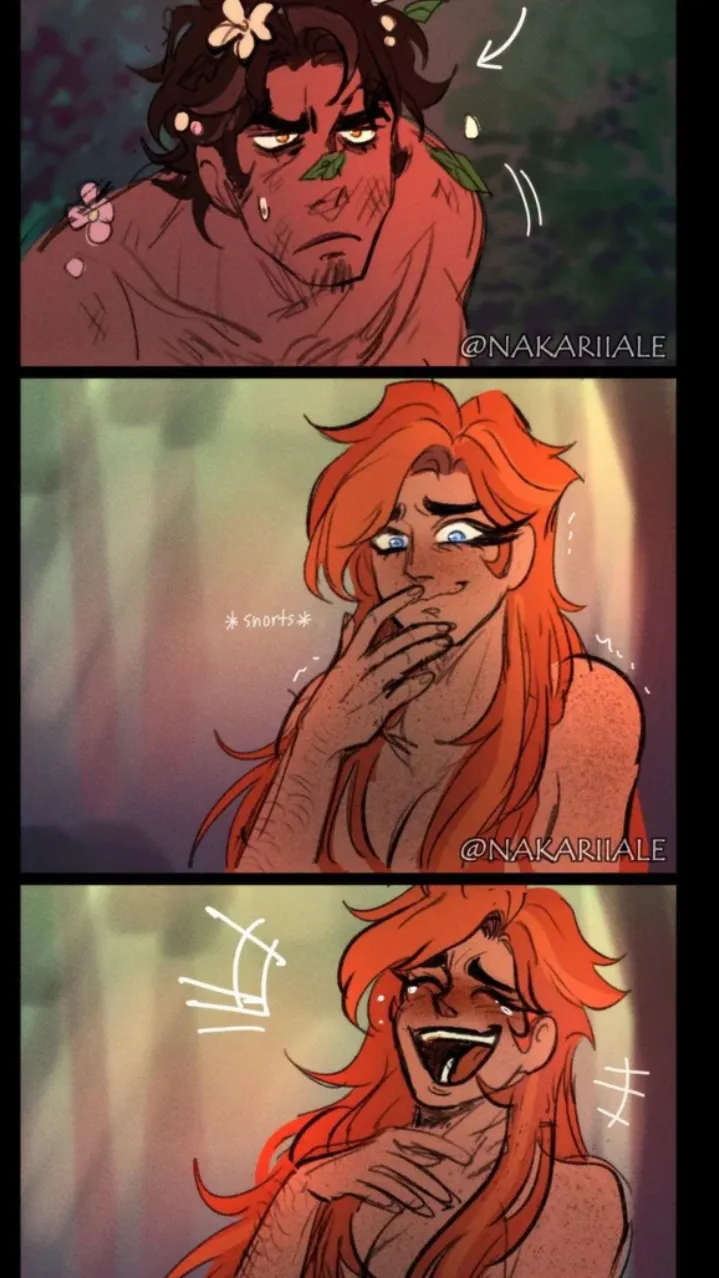 ai character: Adam and Eve  background