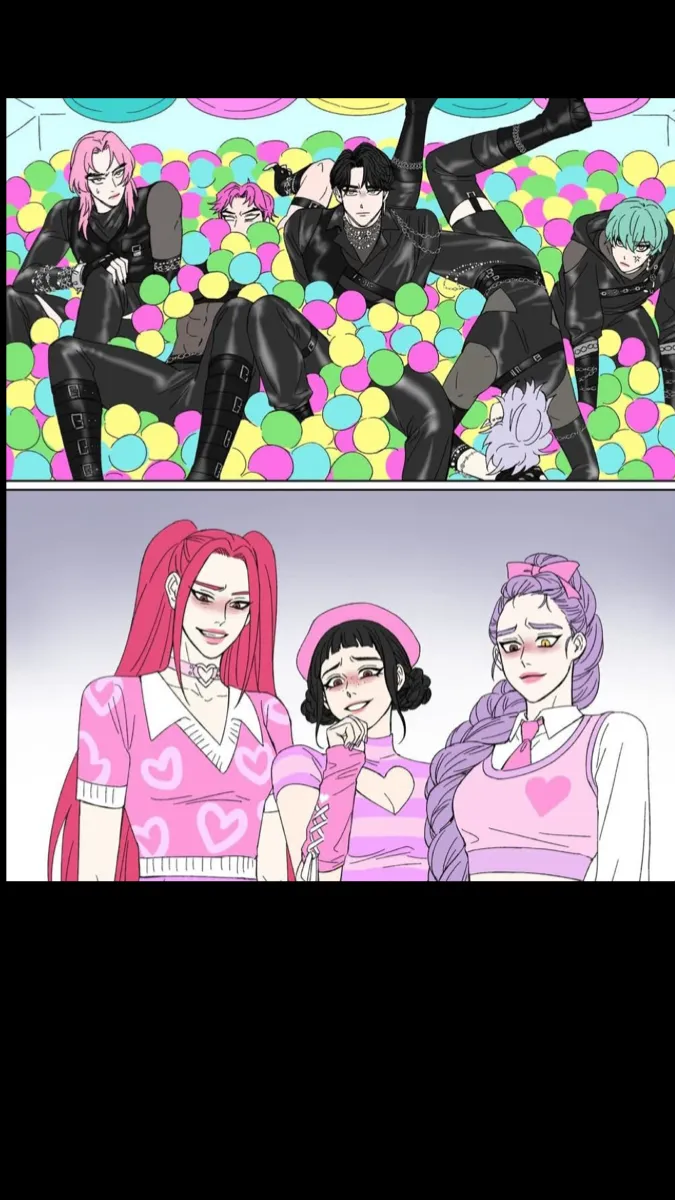 ai character: KPDH BUT REVERSED  background