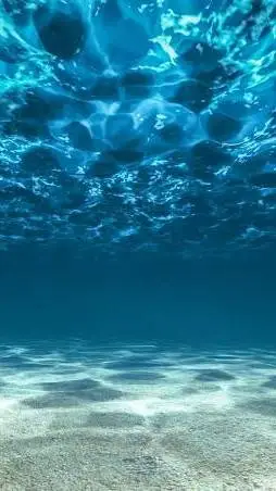 ai character: underwater background