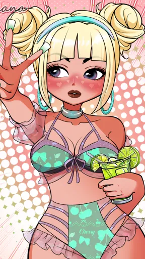 ai character: Ella background