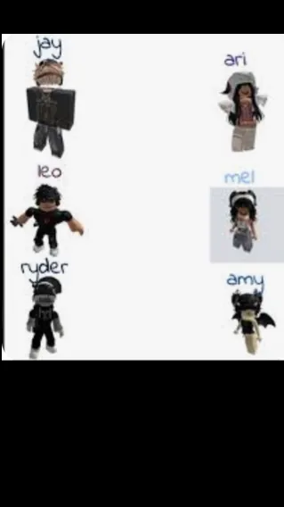 ai character: Roblox gc  background