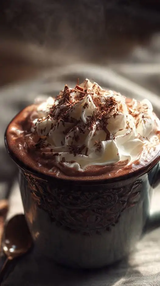 ai character: Hot Chocolate  background