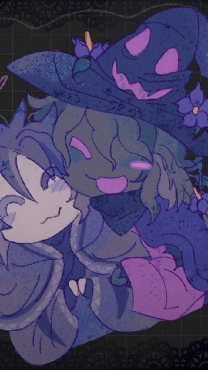 ai character: Azure background