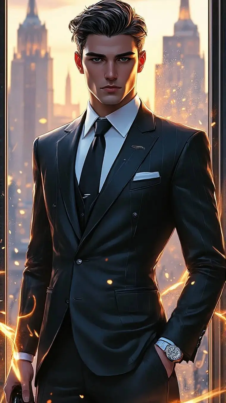ai character: Searching background