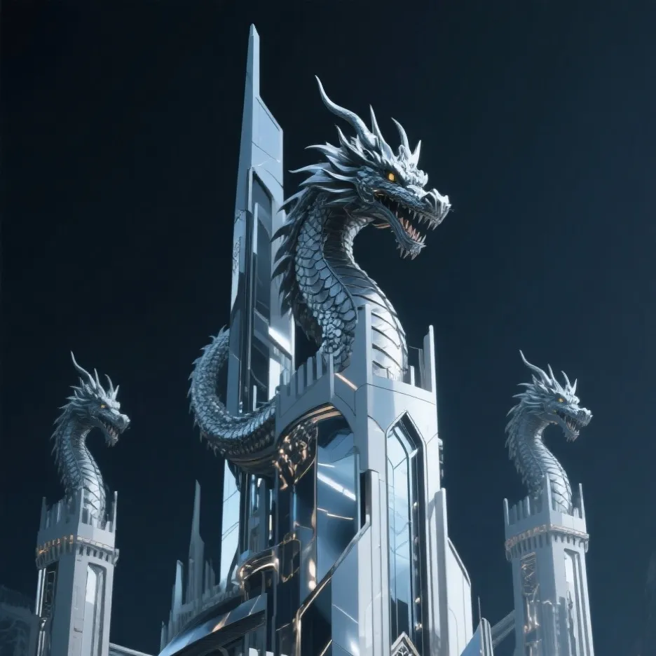 chat with ai character: Dragon Lycan Heir