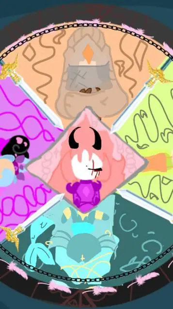 ai character: 💮💗~The 5 rulers~💗💮 background