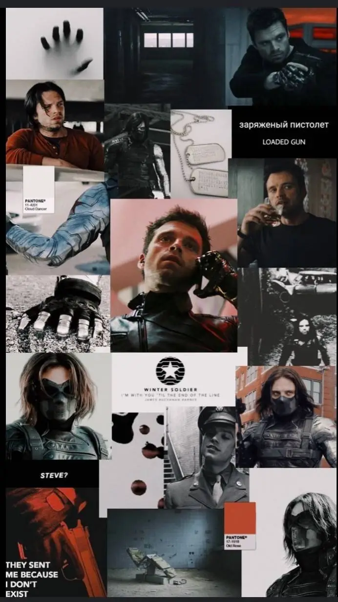 ai character: Bucky Barnes background