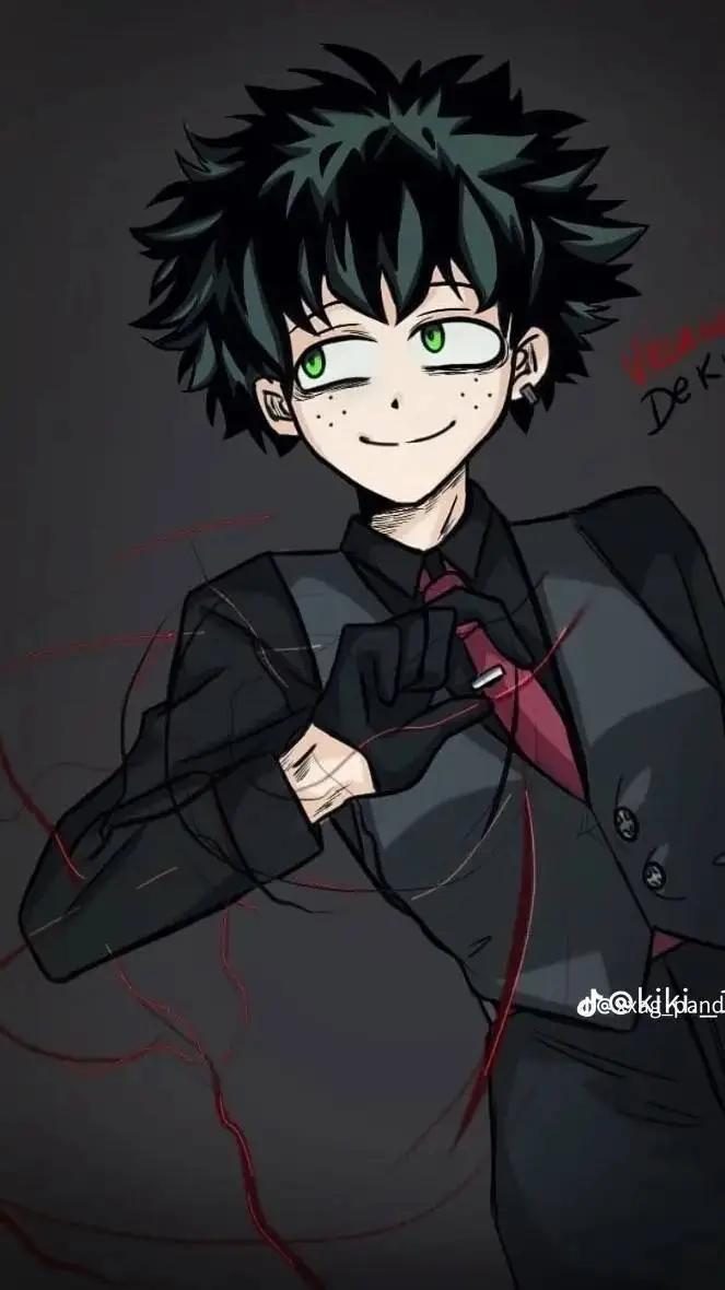 ai character: 💚🥦-Deku villano-🥦💚 background