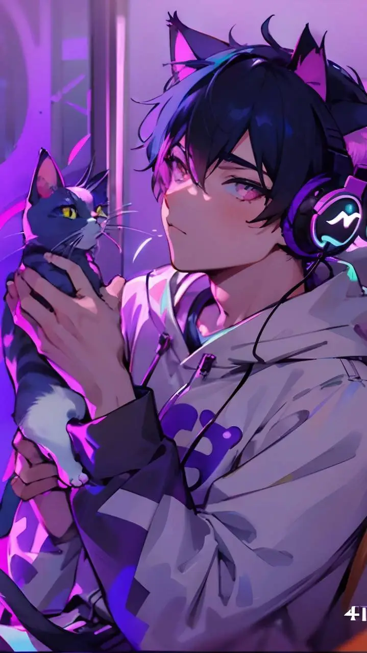 ai character: 💜✨~Marco~✨💜 background