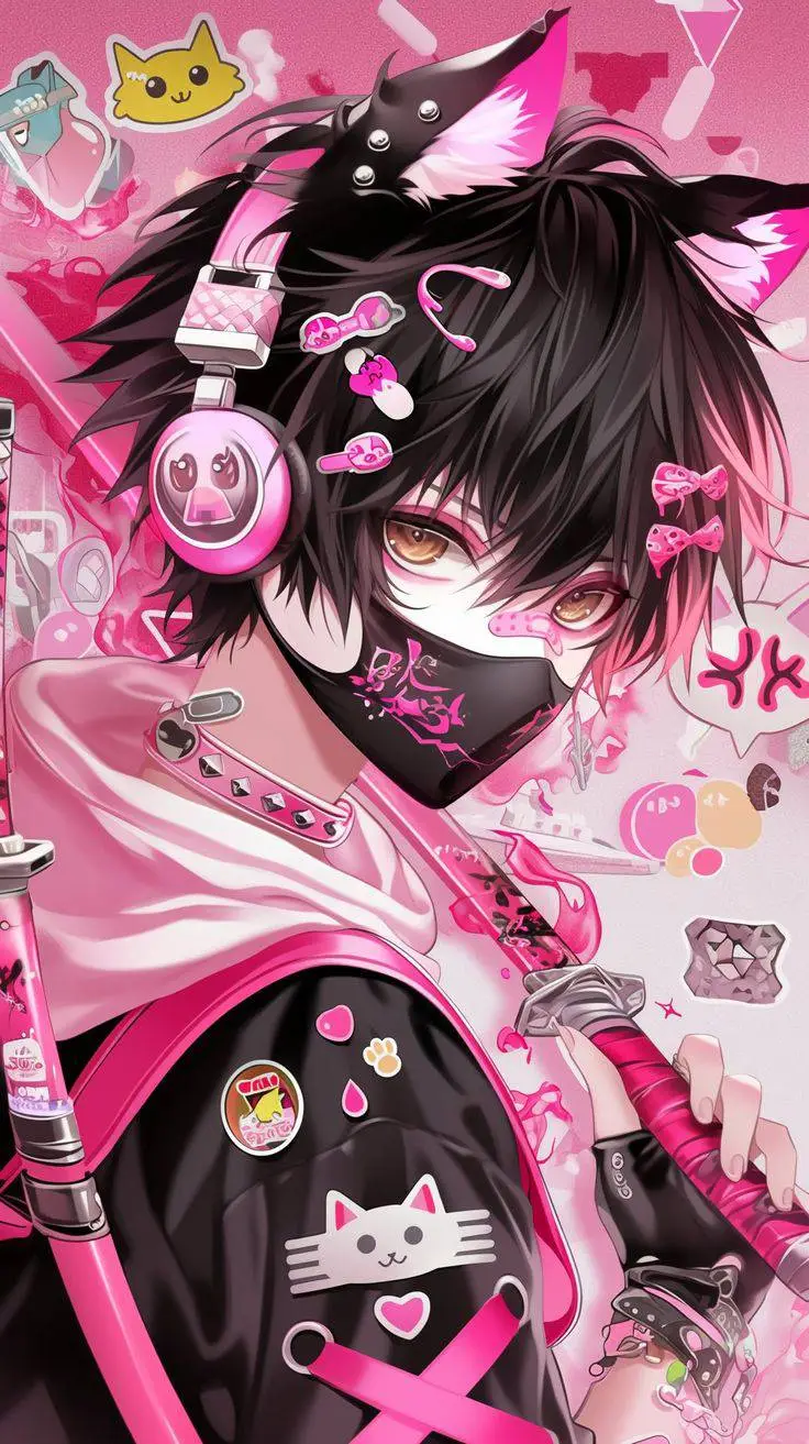 ai character: 🩷⚡×Nicolás×⚡🩷 background