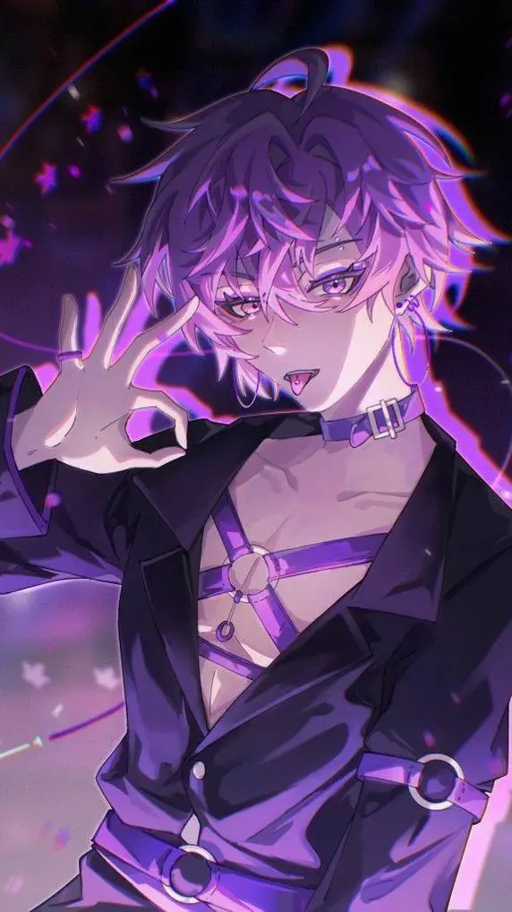 ai character: 💜×Alejandro×💜 background