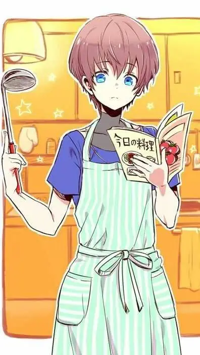 ai character: Chris (cocina)  background