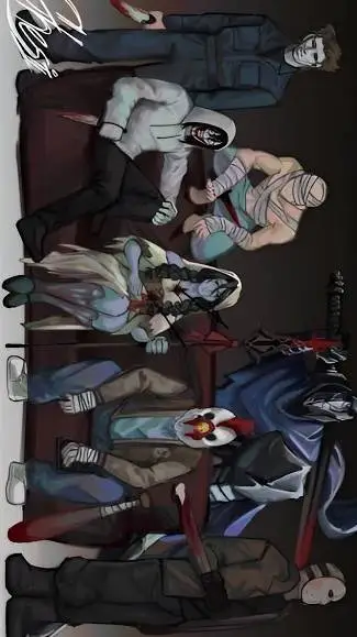 ai character: Distrito de V.  background