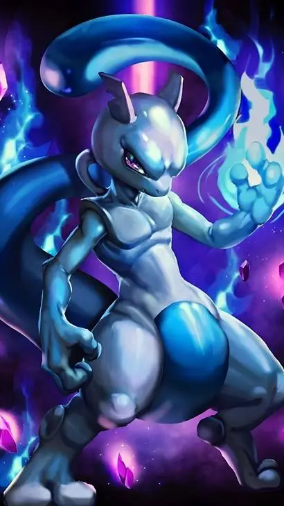 ai character: Mewtwo pet background