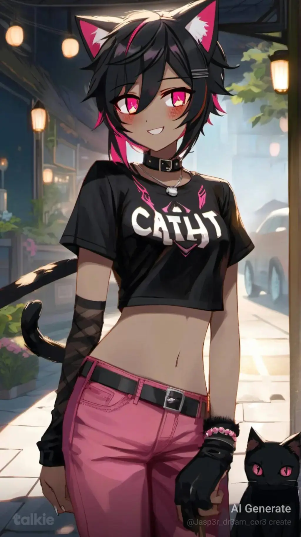 ai character: Kai pet (you) background