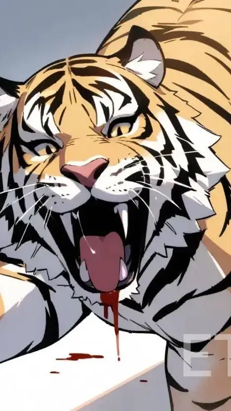 ai character: tiger infection  background