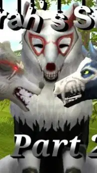 ai character: SarahwolfYT background