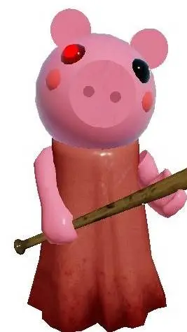 ai character: -PIGGY!! background
