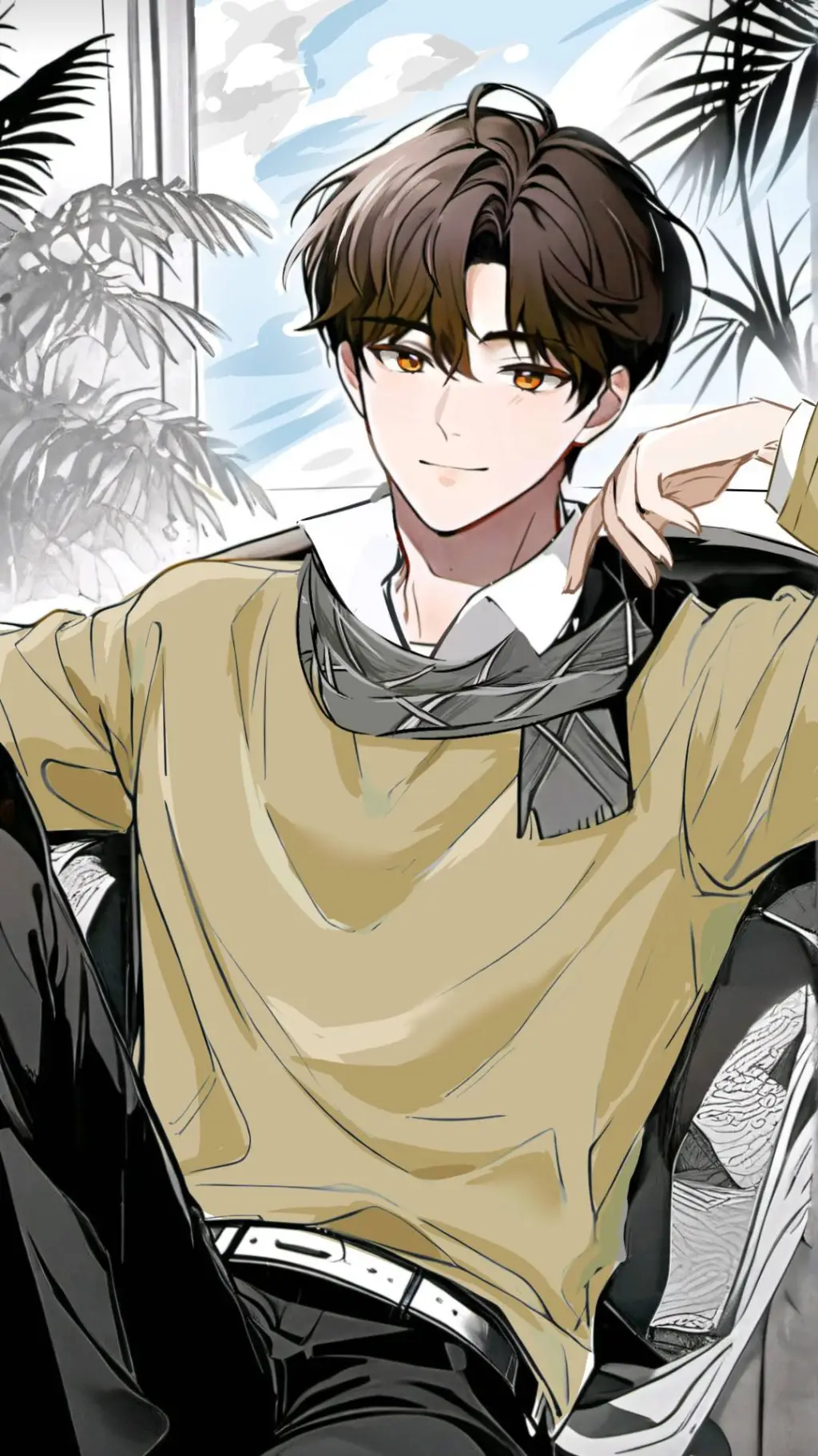 ai character: 夏唯 background