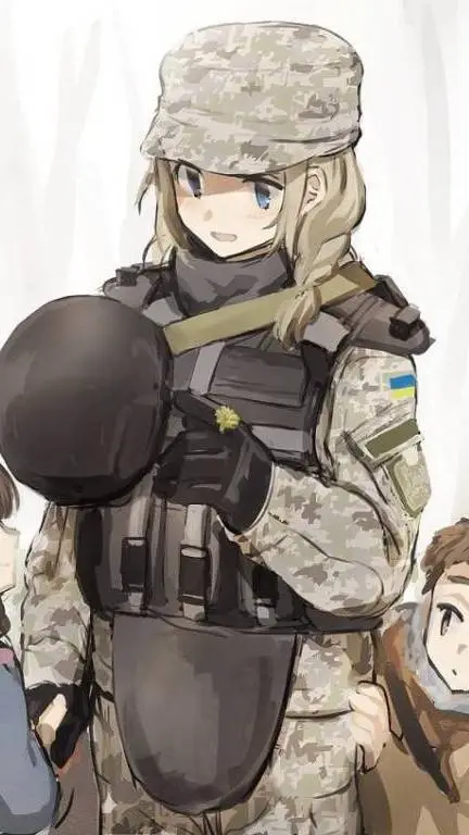 ai character: VIZOR🇺🇦(USMF)🇺🇦 background