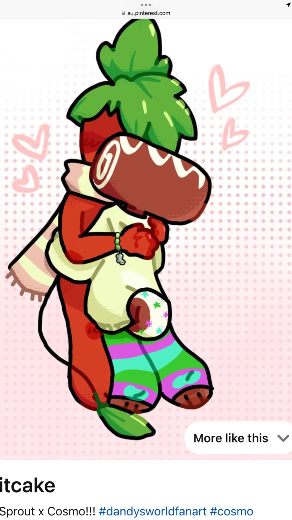 ai character: 🥮Fruitcake🍓 background